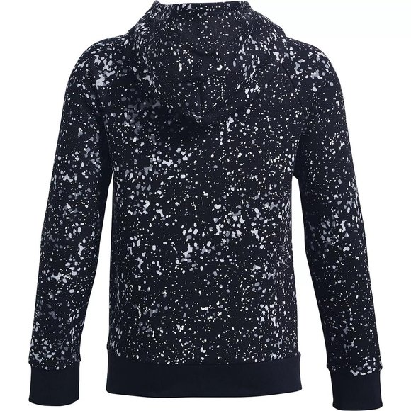 NWT Under Armour Boys' Rival Fleece Printed Hoodie - Picture 2 of 2